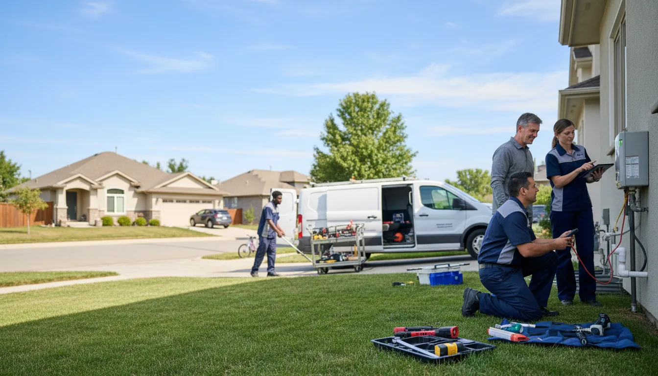 Tankless water heater service in Bertrand, NE